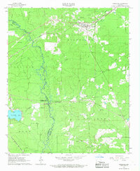 Kingsland 1966 topographic map thumbnail
