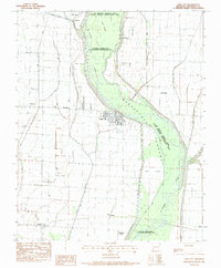 Lake City 1983 topographic map thumbnail