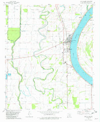 Lake Village 1981 topographic map thumbnail