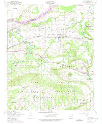 Lavaca 1947 topographic map thumbnail