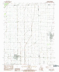 Leachville 1983 topographic map thumbnail