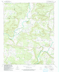 Lee Mountain 1993 topographic map thumbnail