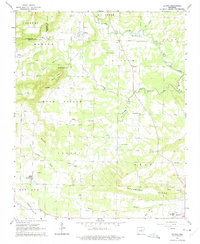 Letona 1962 topographic map thumbnail