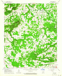 Letona 1962 topographic map thumbnail