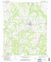 Lincoln 1970 topographic map thumbnail