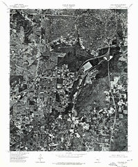 Little Rock 1975 topographic map thumbnail