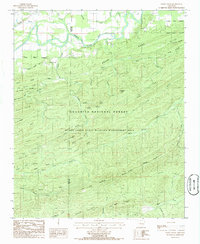 Little Texas 1985 topographic map thumbnail