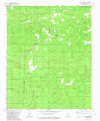 Lost Corner 1980 topographic map thumbnail