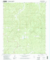 Lurton 1980 topographic map thumbnail