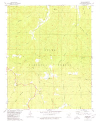 Lurton 1980 topographic map thumbnail