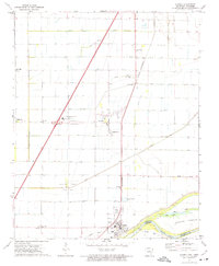 Luxora 1972 topographic map thumbnail