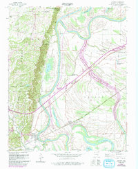 Madison 1960 topographic map preview