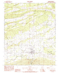 Magazine 1983 topographic map thumbnail