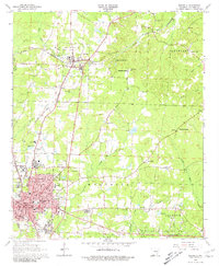 Magnolia 1968 topographic map thumbnail