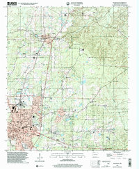 Magnolia 2000 topographic map thumbnail