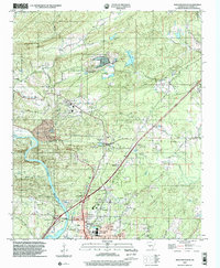 Malvern North 2000 topographic map thumbnail