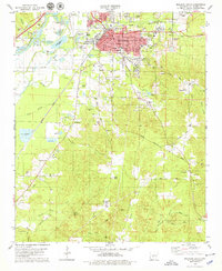 Malvern South 1978 topographic map thumbnail