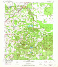 Mandeville 1952 topographic map thumbnail