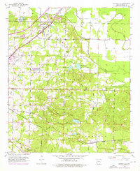 Mandeville 1952 topographic map thumbnail