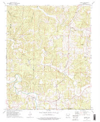 Marble 1973 topographic map preview