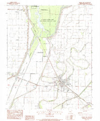 Marked Tree 1983 topographic map thumbnail