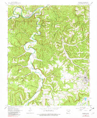 Marshall 1962 topographic map thumbnail