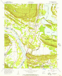 Mayflower 1953 topographic map thumbnail