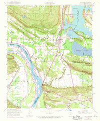 Mayflower 1953 topographic map thumbnail