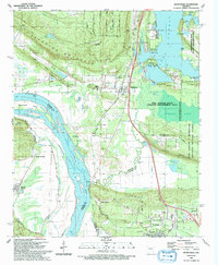 Mayflower 1987 topographic map thumbnail
