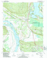 Mayflower 1987 topographic map thumbnail
