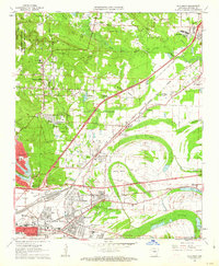 Mc Almont 1961 topographic map thumbnail