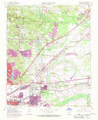 Mc Almont 1961 topographic map thumbnail