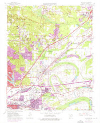Mc Almont 1961 topographic map thumbnail