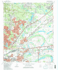 Mc Almont 1986 topographic map thumbnail