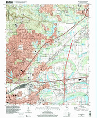 Mc Almont topographic map thumbnail