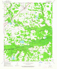 Mc Rae topographic map thumbnail