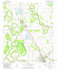 Mc Gehee North topographic map thumbnail