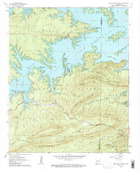 Mc Graw Mountain topographic map thumbnail