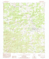 Melbourne 1984 topographic map thumbnail