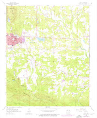 Mena 1958 topographic map preview