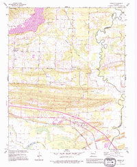 Menifee 1991 topographic map thumbnail