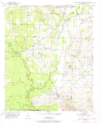 Mineral Springs South 1951 topographic map thumbnail