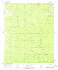 Mist NW 1960 topographic map thumbnail