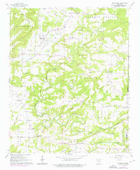 Morganton 1961 topographic map thumbnail