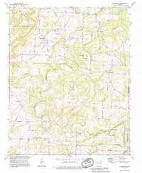 Morganton 1989 topographic map thumbnail