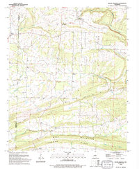 Mount Vernon 1994 topographic map preview