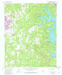 Mountain Home East 1966 topographic map thumbnail