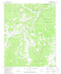 Mt Judea 1980 topographic map thumbnail