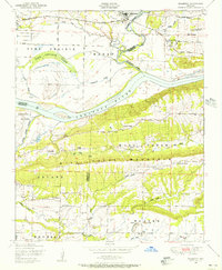 Mulberry 1948 topographic map thumbnail