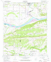 Mulberry 1948 topographic map thumbnail